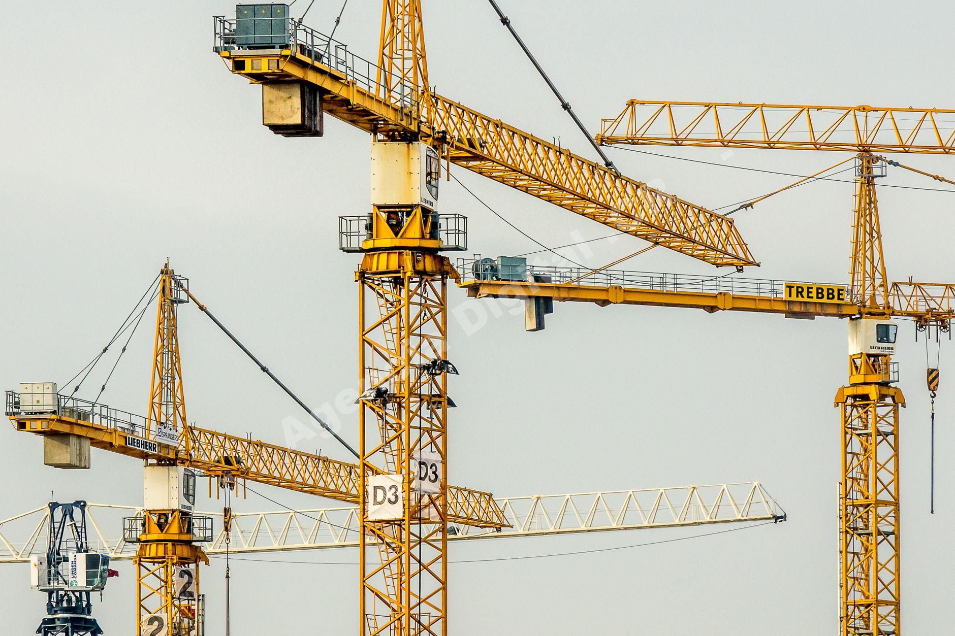 Equipo de construcción trabajando en un proyecto
