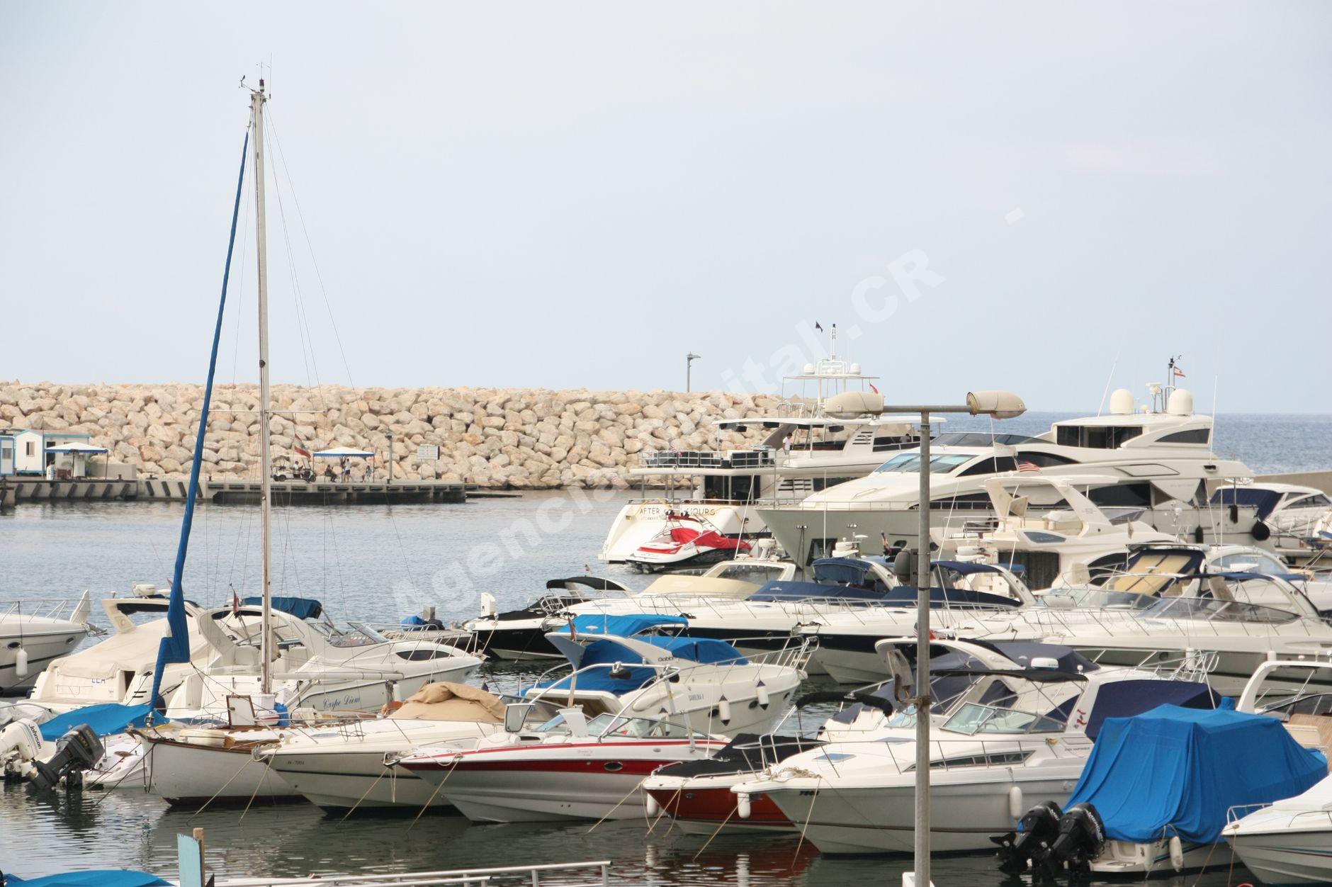 Marina de lujo con yates y atención al cliente