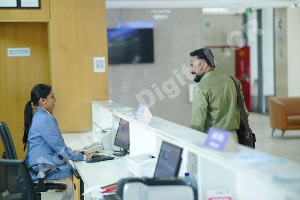Paciente en consulta médica