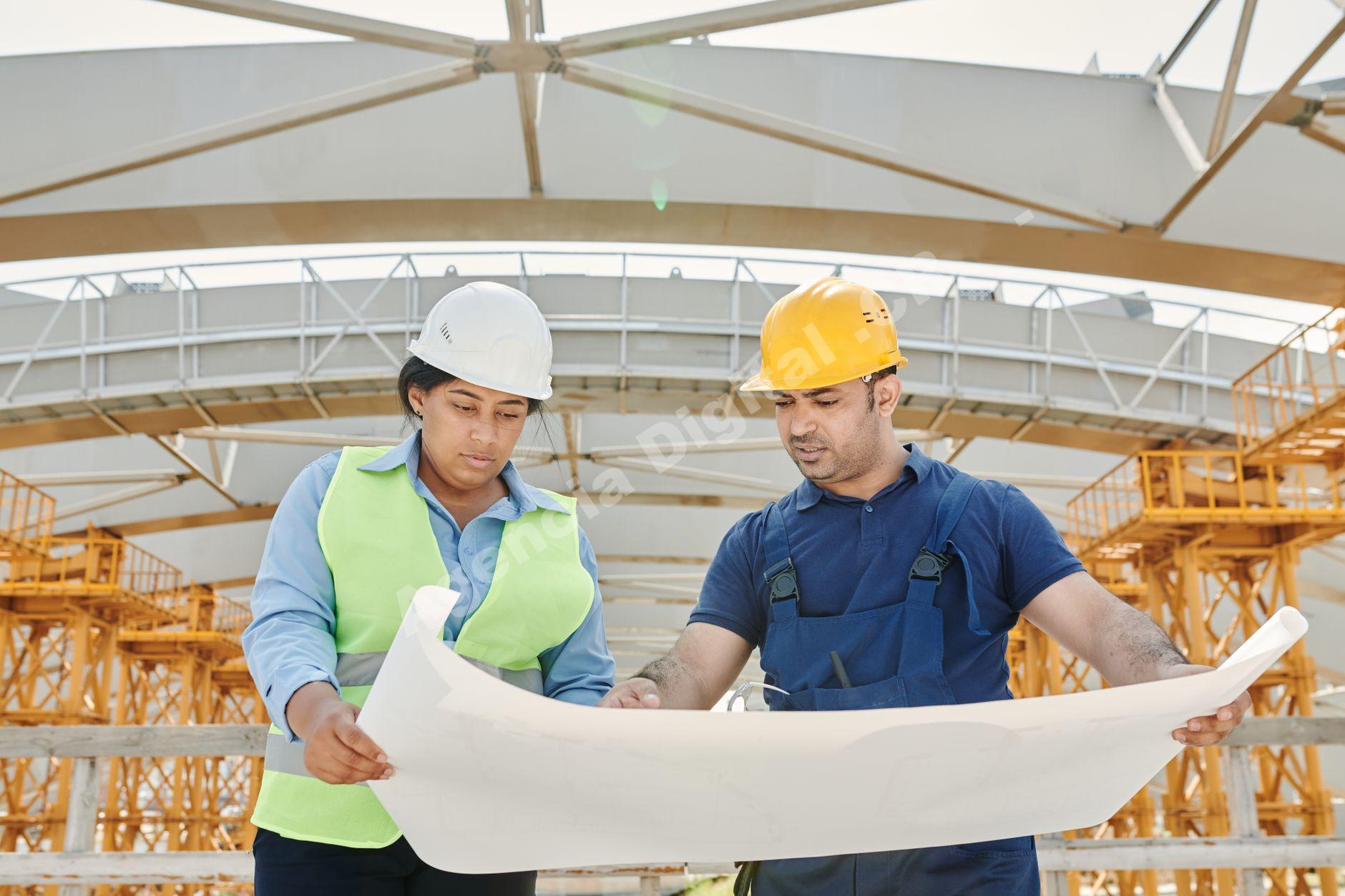 Portafolio online de obras de construcción
